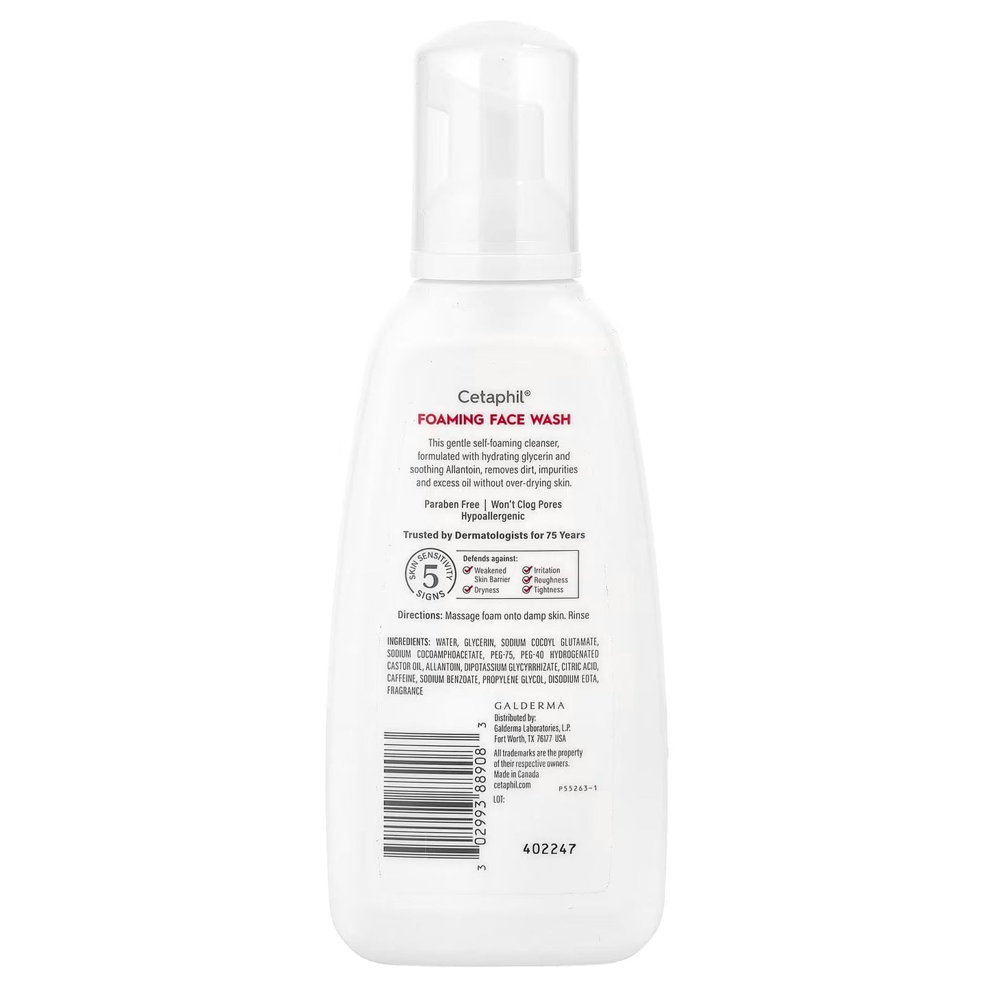 Cetaphil Foaming Face Wash 237ml