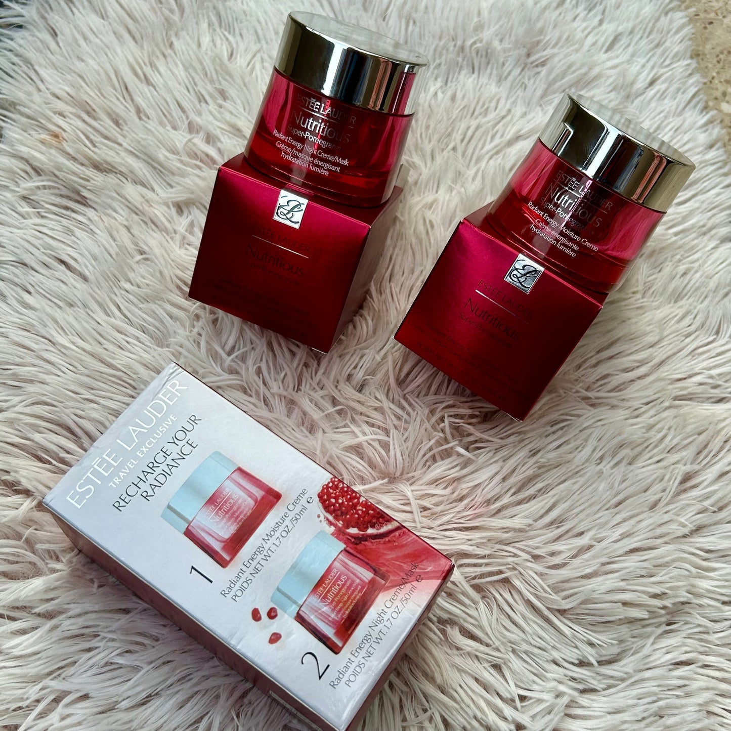 Estee Lauder Radiant Energy Moisture Cream + Night Cream