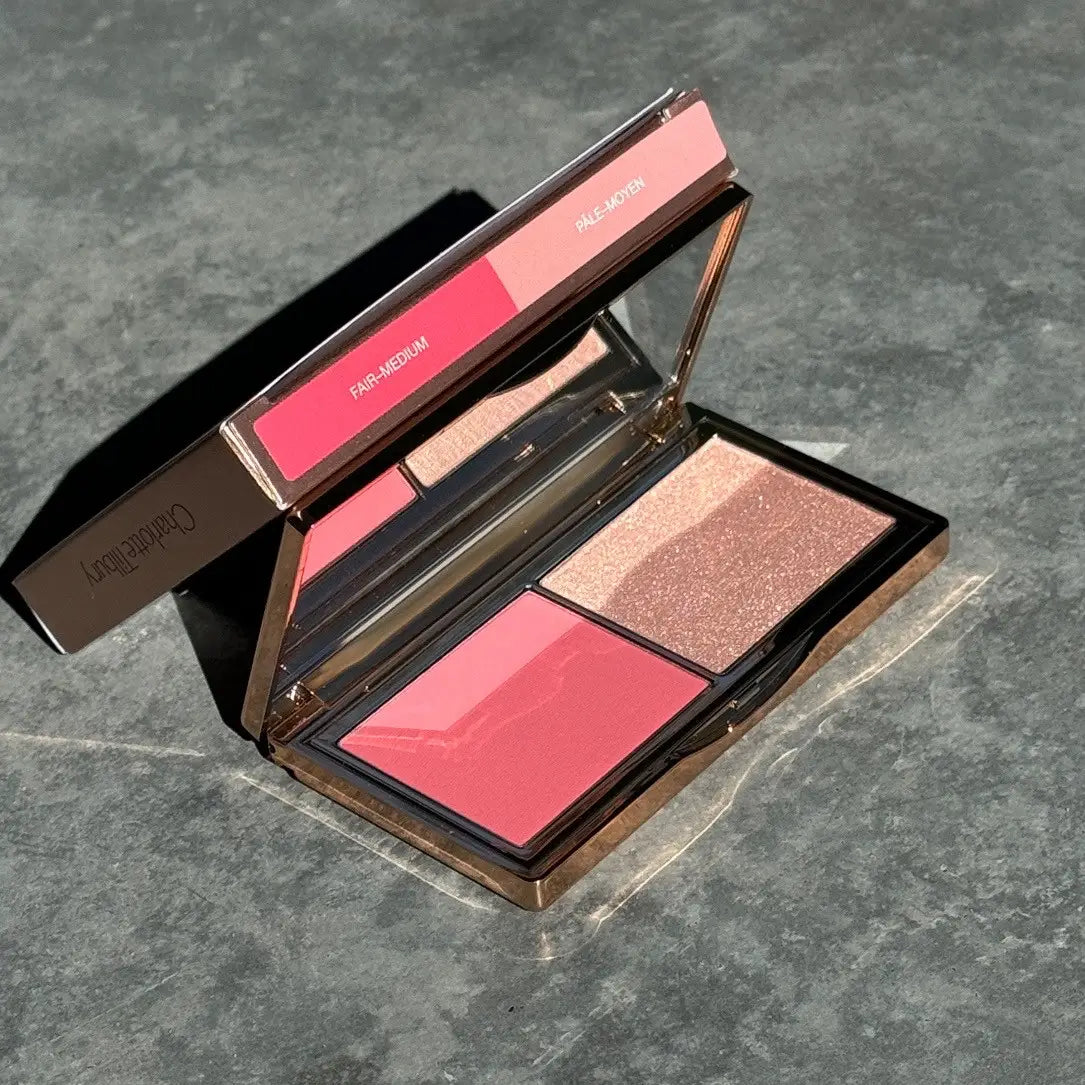 CHARLOTTE TILBURY - Hollywood Blush & Glow Palette( Light to Medium)