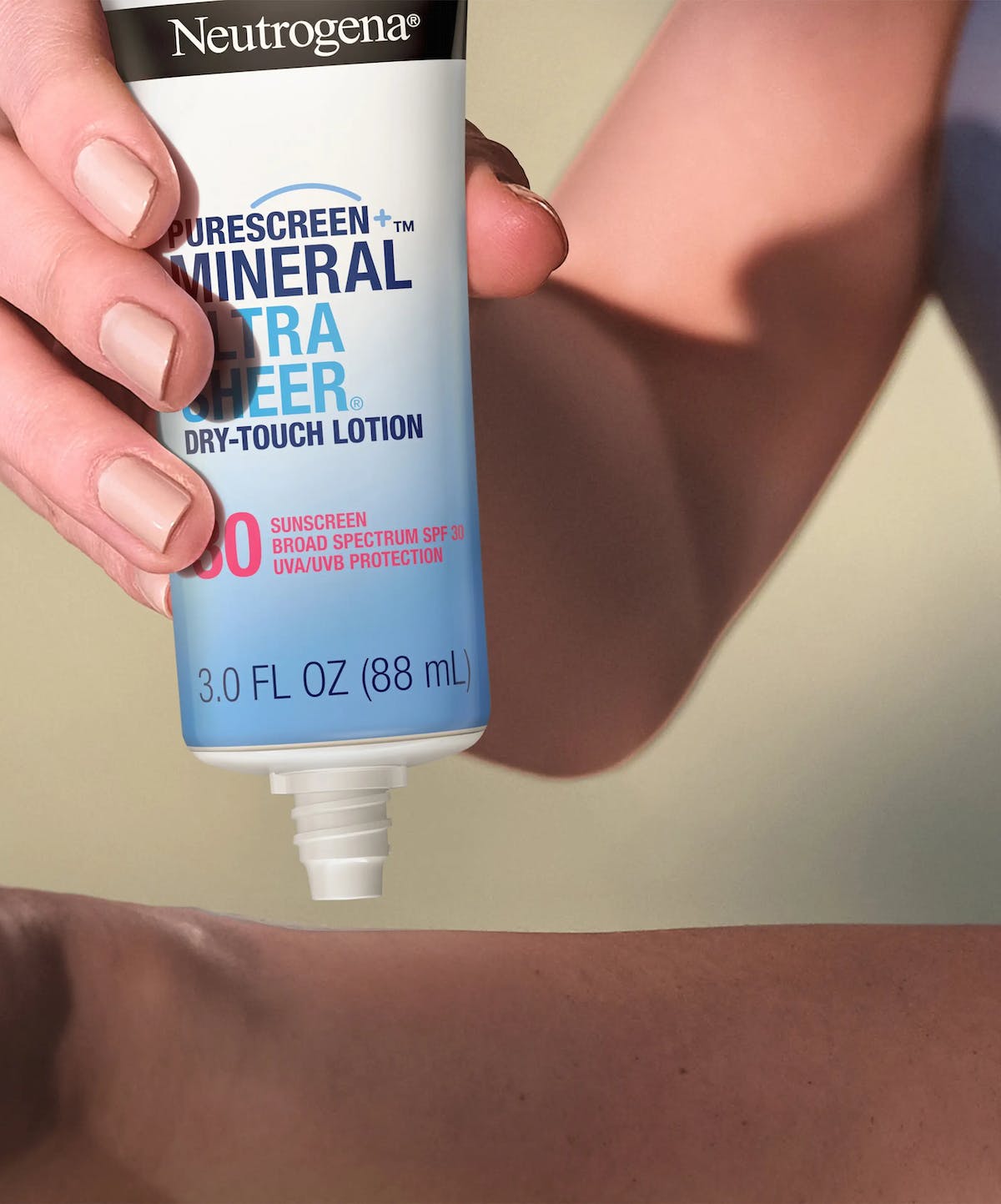 Neutrogena Mineral Ultra Sheer Dry Touch Lotion sunscreen spf 30