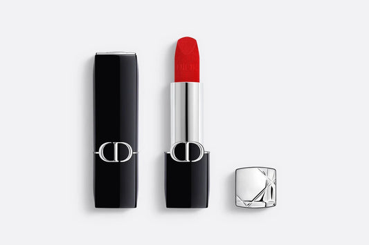 DIOR Rouge Lipstick Floral Lip Care - 999 Shade
