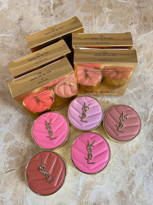 YSL- MAKE ME BLUSH 24H BUILDABLE BLURRING POWDER BLUSH