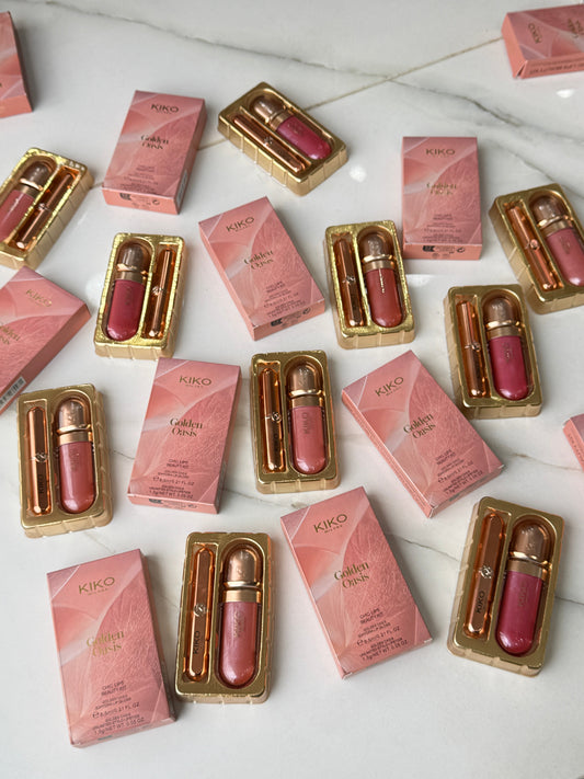 KIKO MILANO GOLDEN OASIS chic lips beauty kit