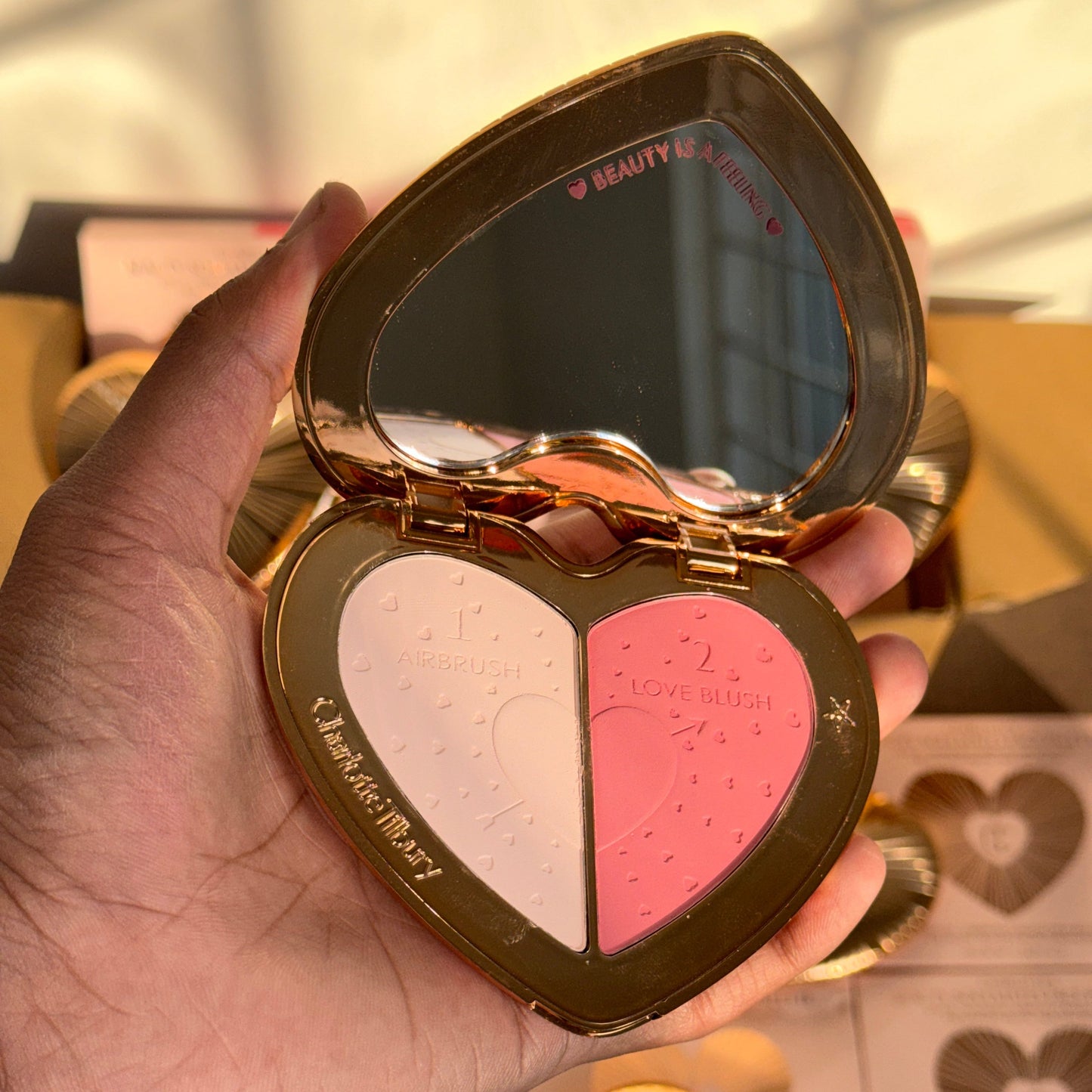 Charlotte Tilbury - Soulmates Face Palette - PILLOW TALK FLAWLESS PINK