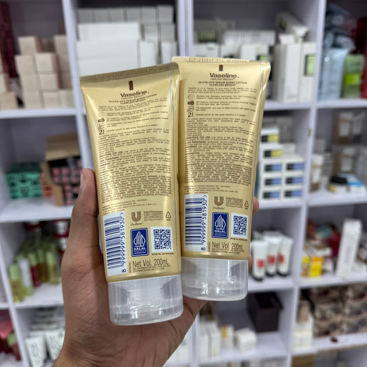 Vaseline Gluta-Hya Serum Burst UV Lotion - Flawless Bright  - 330ml