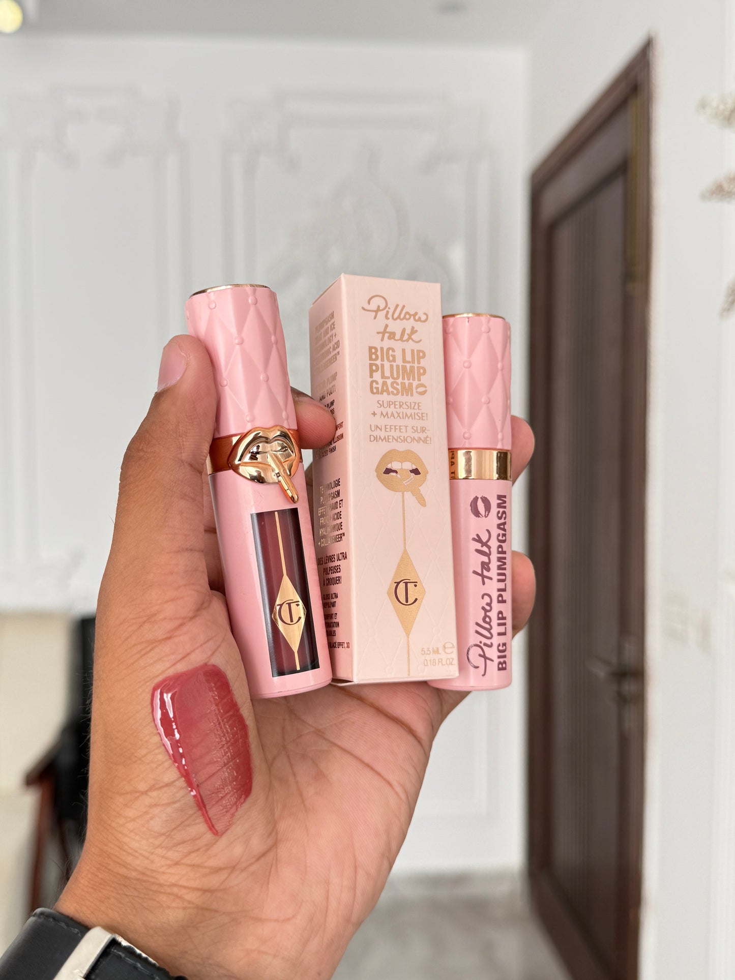 charlotte tilbury pillow talk big lip plum gasm