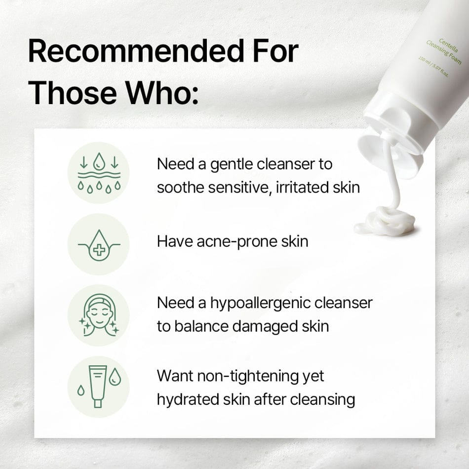 Mixsoon Centella Cleansing Foam 150ml