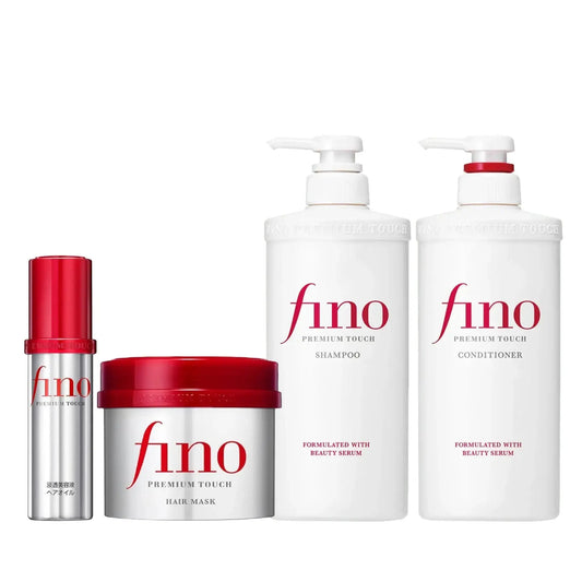 Shiseido Fino Premium Touch Conditioner +. shampoo. + hair oil + hair mask
