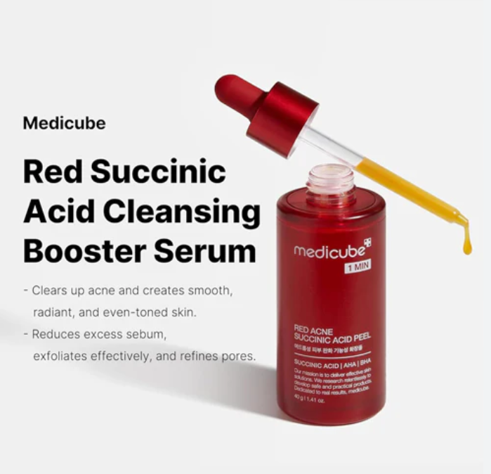 Medicube Red Acne Succinic Acid Peel | Peeling Serum 40g