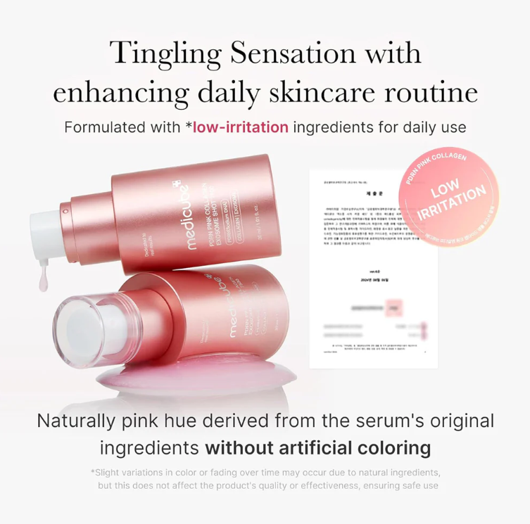 Medicube PDRN Pink Collagen Exosome Shot Serum 30ml