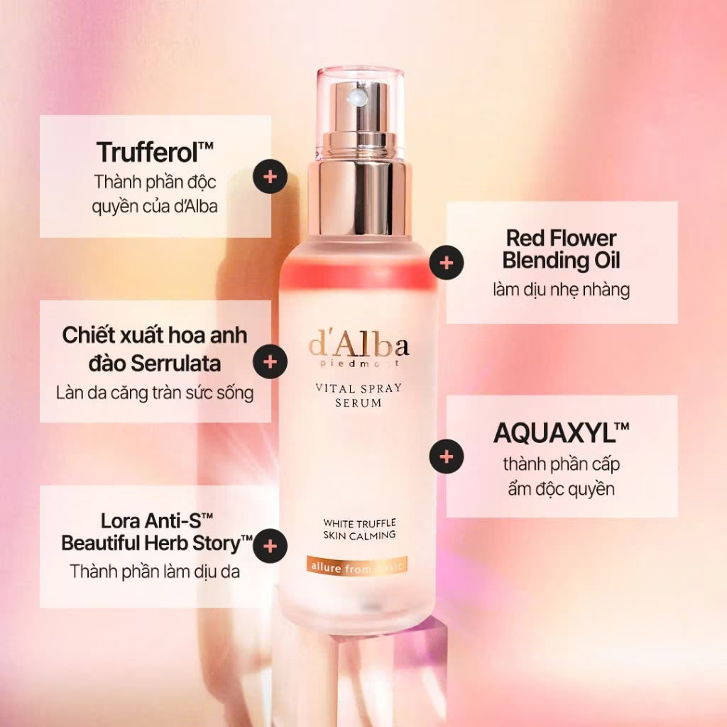 d'Alba White Truffle Vital Spray Serum 100ml
