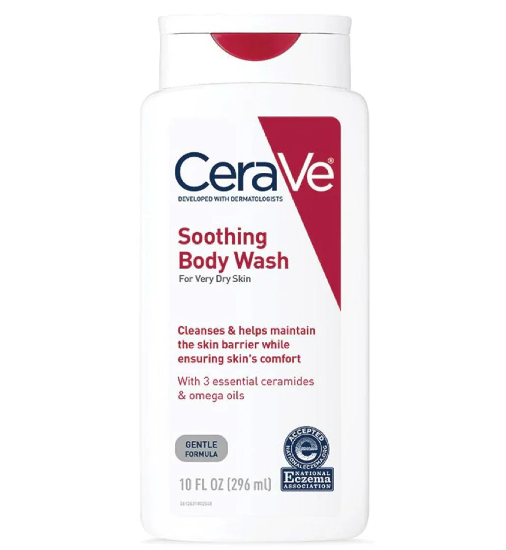 Cerave Soothing Body Wash For Very Dry Skin 296ML VeloraaGlow cerave-soothing-body-wash-for-very-dry-skin-296ml-veloraaglow