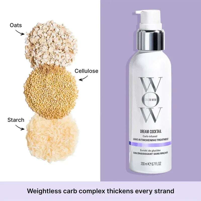 Color Wow Dream Cocktail Carb-Infused Thickening Leave In Treatment
